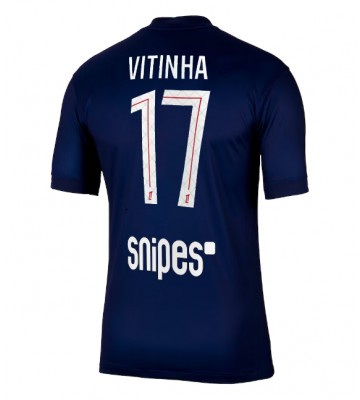 Paris Saint-Germain Vitinha #17 Hjemmebanetrøje 2025-26 Kortærmet